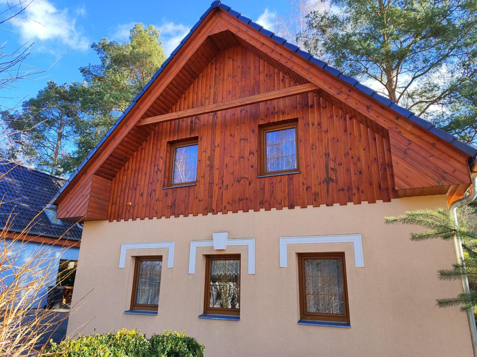 Chaty Kolodeje - Ubytovani U Reky V Soukromem Arealu-Orange Kolodeje nad Luznici Luaran gambar